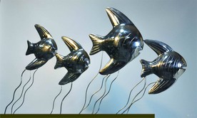 鱼雕塑