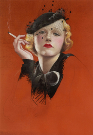 古典绘画油画美女