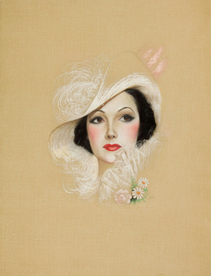 古典绘画油画美女