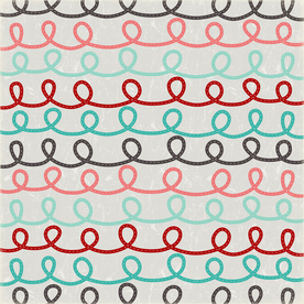 彩色无缝拼接花纹背景