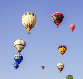 热气球气球图片