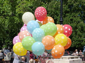 气球热气球图片