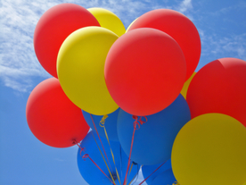 气球热气球图片