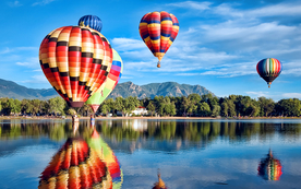 热气球气球图片