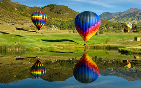 热气球气球图片