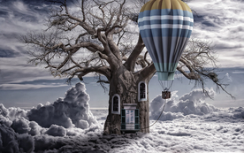 热气球气球图片