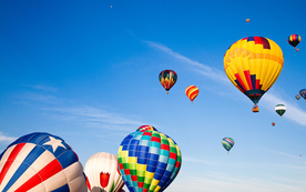 热气球气球图片