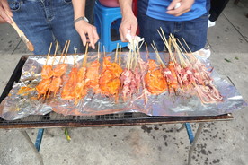 户外烧烤烤肉活动