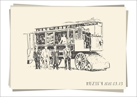 复古欧式有轨电车