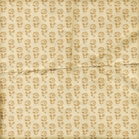 复古田园碎花图案背景