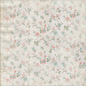 复古田园碎花图案背景