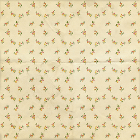 复古田园碎花图案背景