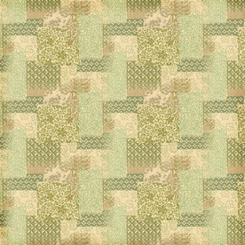 复古田园碎花图案背景