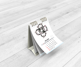 日历台历展示效果图样机