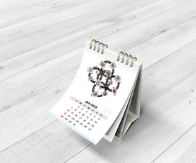 日历台历展示效果图样机
