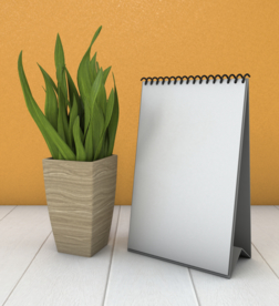 日历台历展示效果图样机