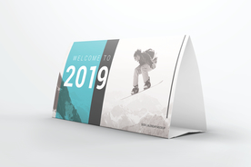 日历台历展示效果图样机