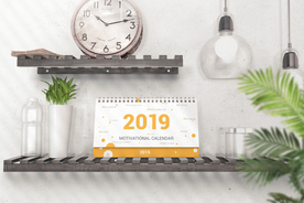 日历台历展示效果图样机