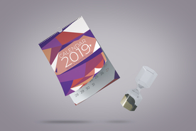 日历台历展示效果图样机