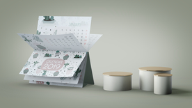 日历台历展示效果图样机