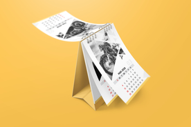 日历台历展示效果图样机