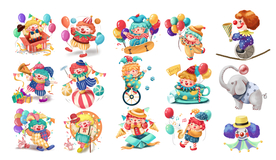 愚人节小清新节日卡通手绘图片