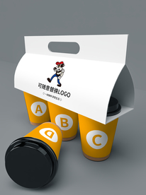 咖啡杯外带样机