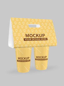 咖啡杯外带样机