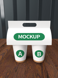 咖啡杯外带样机