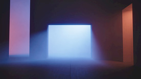 几何抽象立体场景壁纸背景