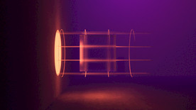 暗色红色灯光黄色壁纸背景