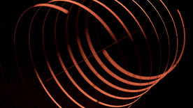 黑暗中螺旋铜丝背景壁纸