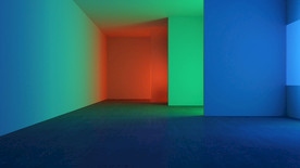 色彩立体空间场景