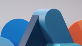 三维立体几何体场景壁纸