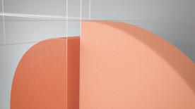 三维立体形状PPT背景壁纸