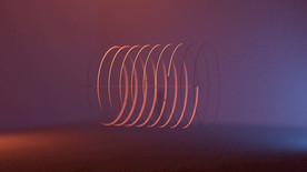 螺旋线条光影壁纸背景