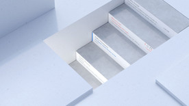 三维楼梯概念场景