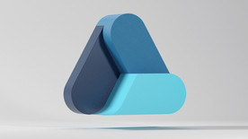 三维三角形图案