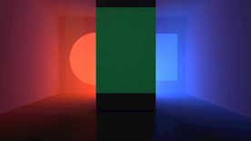 红蓝对比背景壁纸