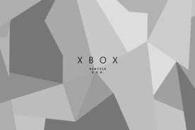 Xbox 几何方块灰色壁纸