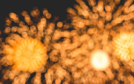 烟花爆竹光晕光圈背景