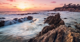 彩霞日出夕阳火烧云