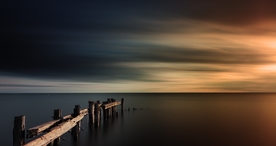 彩霞日出夕阳火烧云图片