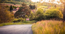 公路山路小径小道图片