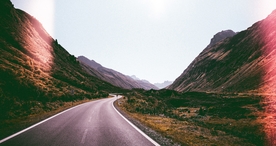 公路山路小径小道图片