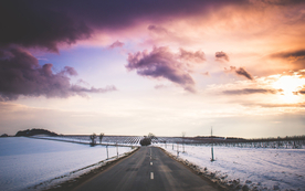 公路山路小径小道图片