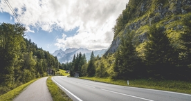 公路山路小径小道图片