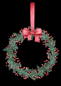 圣诞节花圈