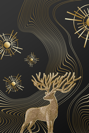 北欧背景墙装饰画