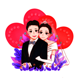 新郎新娘